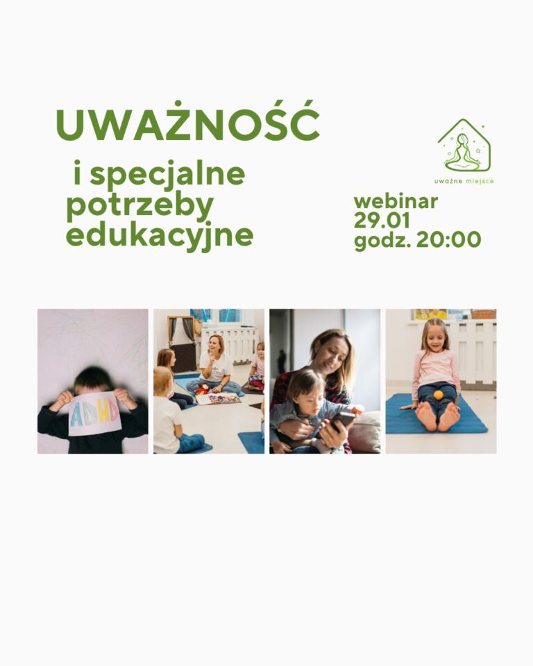 kurs instruktora uważności,kosmos i kajo - Uważne miejsce