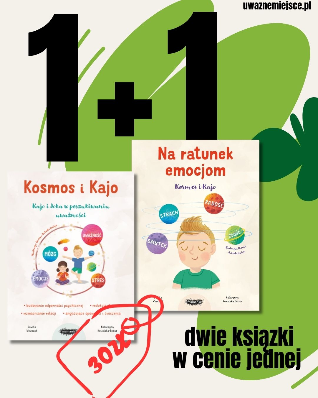 2 książki za 30 zł